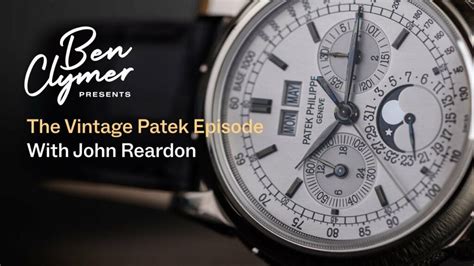 ben clymer patek philippe|Ben Clymer Presents: Ep. 08 .